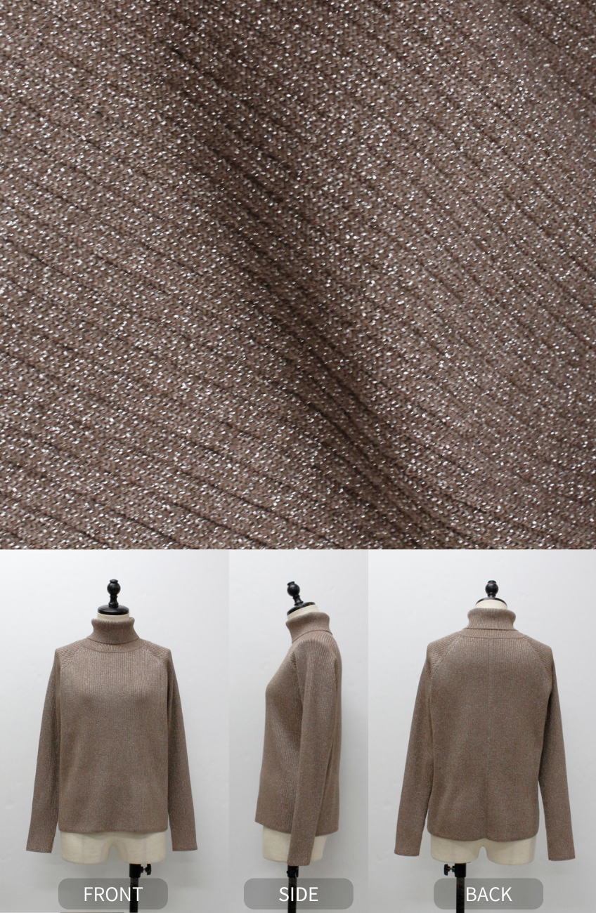 [4.1万枚突破] スーパーストレッチタートルネックプルオーバー