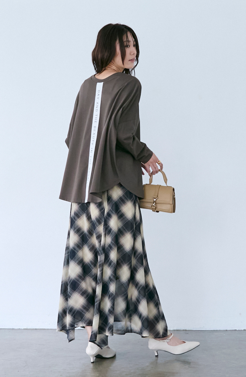 Breeze Cotton 2WAYバックロゴプルオーバー
