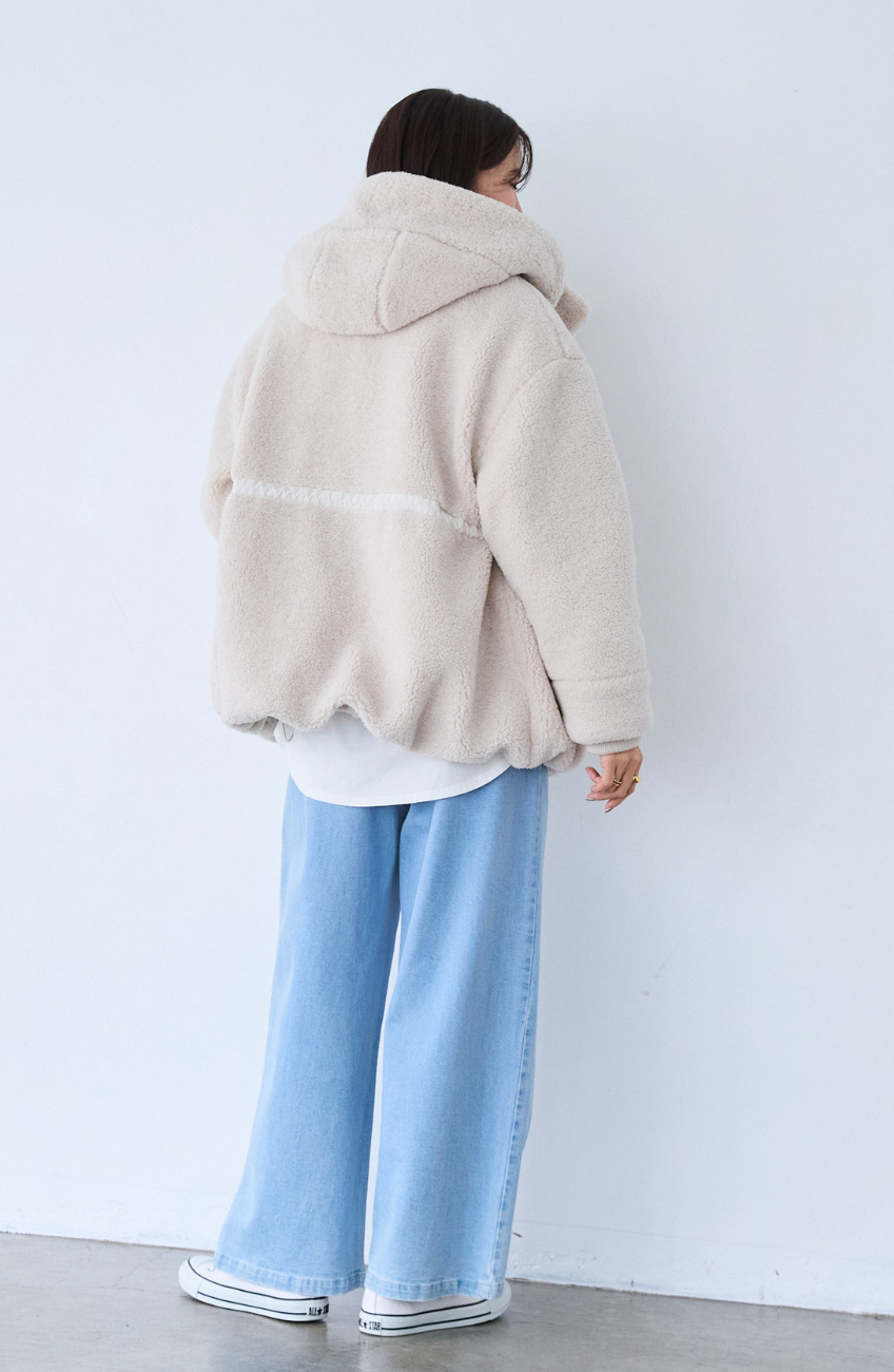 ボアドロストモッズコート