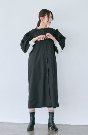EC限定　バックヨークテープシャツワンピース
