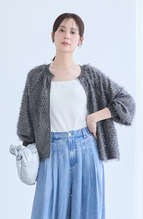 フェザージャガードZIPブルゾン