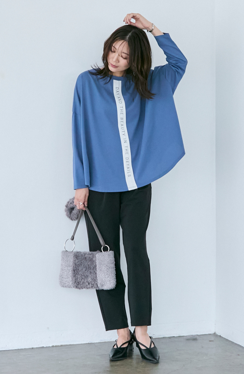 Breeze Cotton 2WAYバックロゴプルオーバー