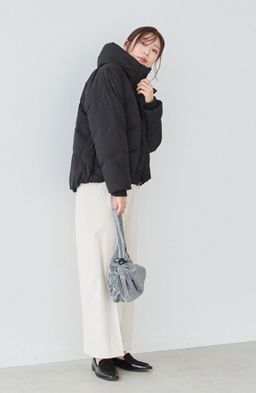 EC限定　ストレッチカシュネックピュアダウン