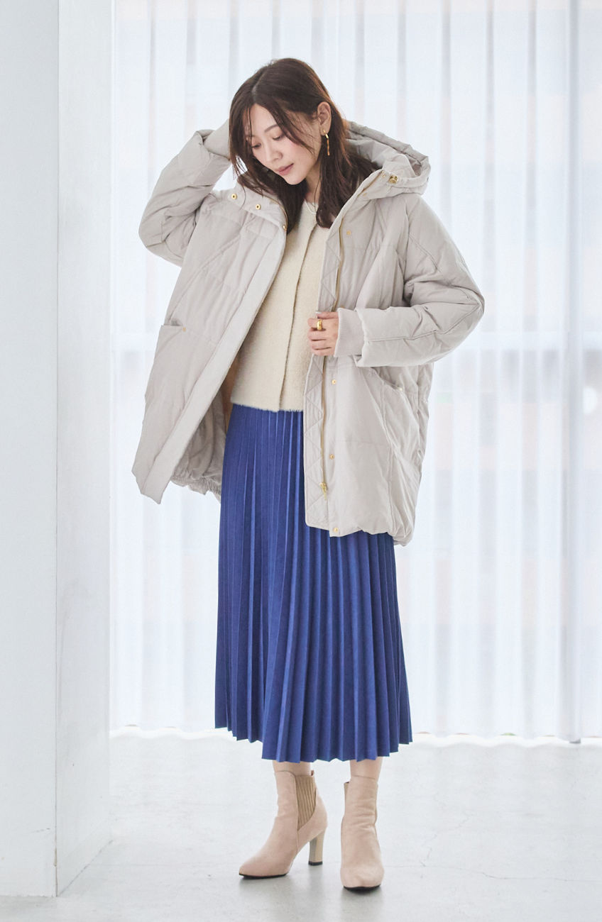 ストレッチフードミドルピュアダウン