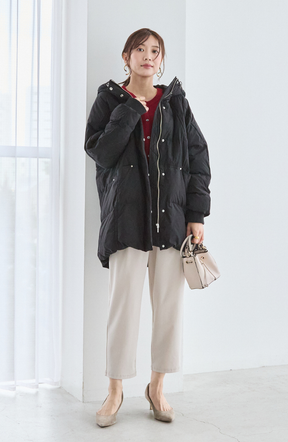 ストレッチフードミドルピュアダウン