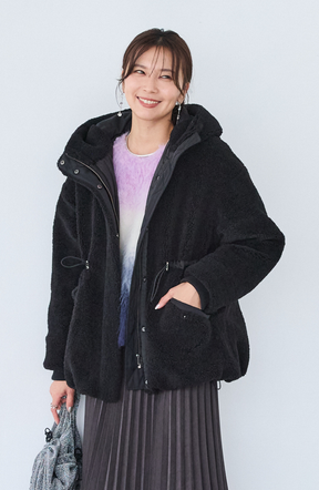 ボアドロストモッズコート