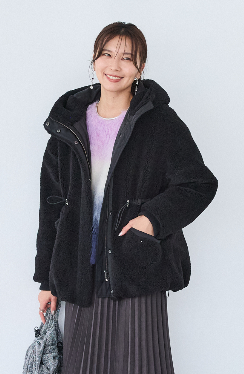 ボアドロストモッズコート