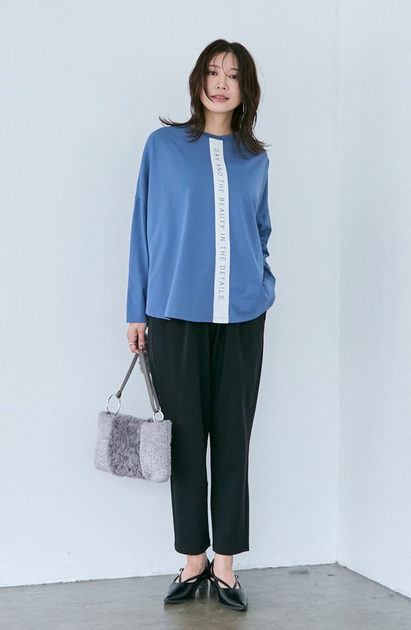 Breeze Cotton 2WAYバックロゴプルオーバー