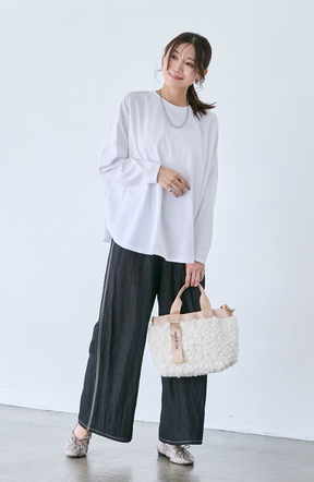 Breeze Cotton 2WAYバックロゴプルオーバー