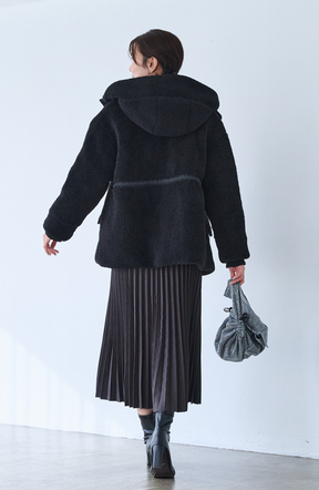 ボアドロストモッズコート