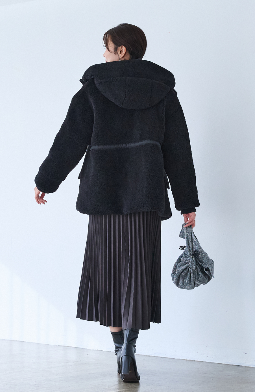 ボアドロストモッズコート