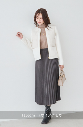 [4.1万枚突破] スーパーストレッチタートルネックプルオーバー