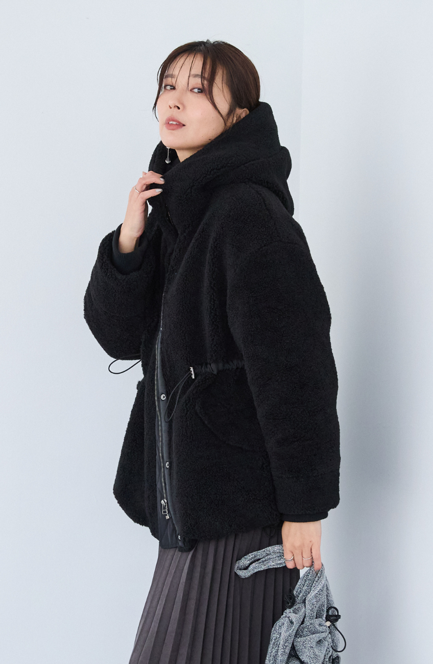 ボアドロストモッズコート