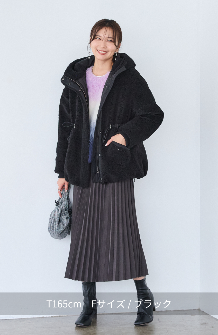 ボアドロストモッズコート