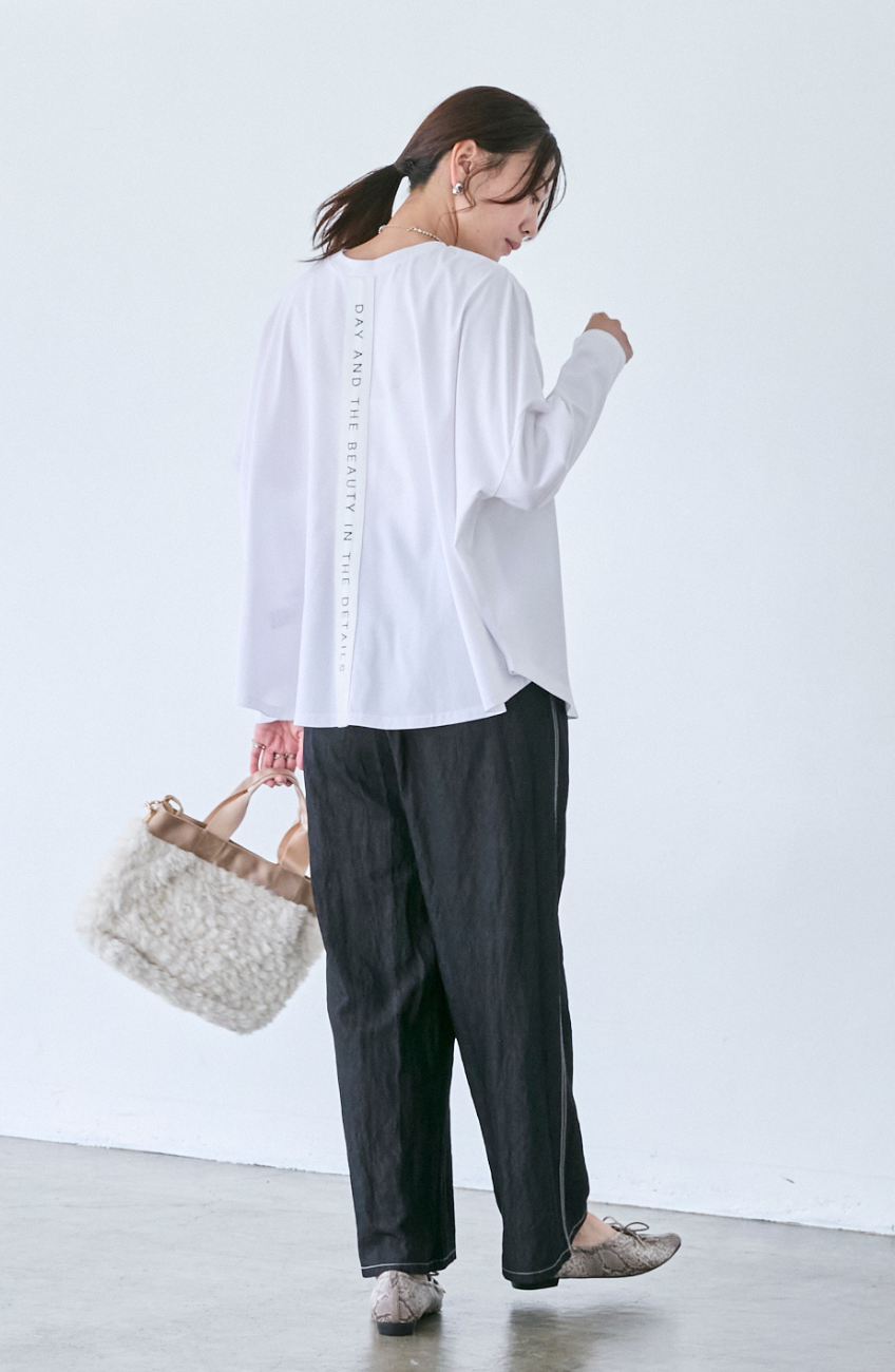 Breeze Cotton 2WAYバックロゴプルオーバー