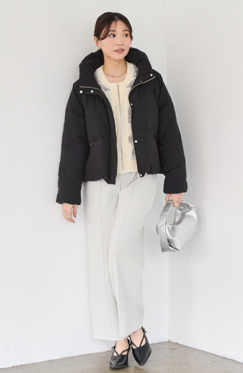 ストレッチカシュネックピュアダウン