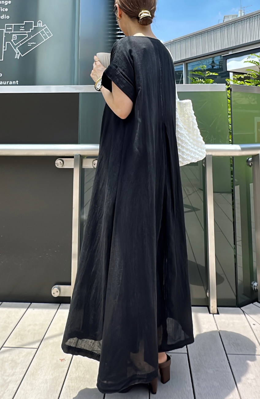 [cahoさんコラボ] Hand Madeブラストデニムワンピース