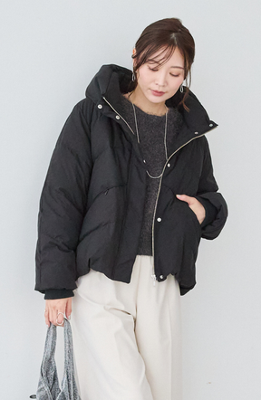 EC限定　ストレッチカシュネックピュアダウン