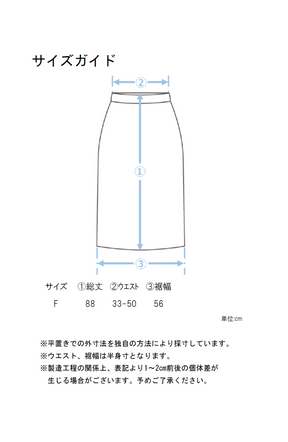 パネルレースナロースカート