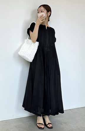 [cahoさんコラボ] Hand Madeブラストデニムワンピース