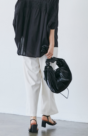 エナメルフリルショルダーBag