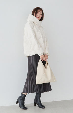 EC限定　ストレッチカシュネックピュアダウン
