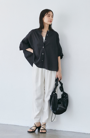 エナメルフリルショルダーBag