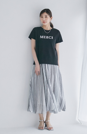 EC限定　Premium Cool Smooth 刺繍ロゴプリントT