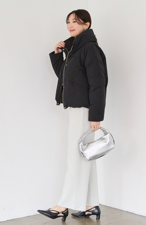 ストレッチカシュネックピュアダウン