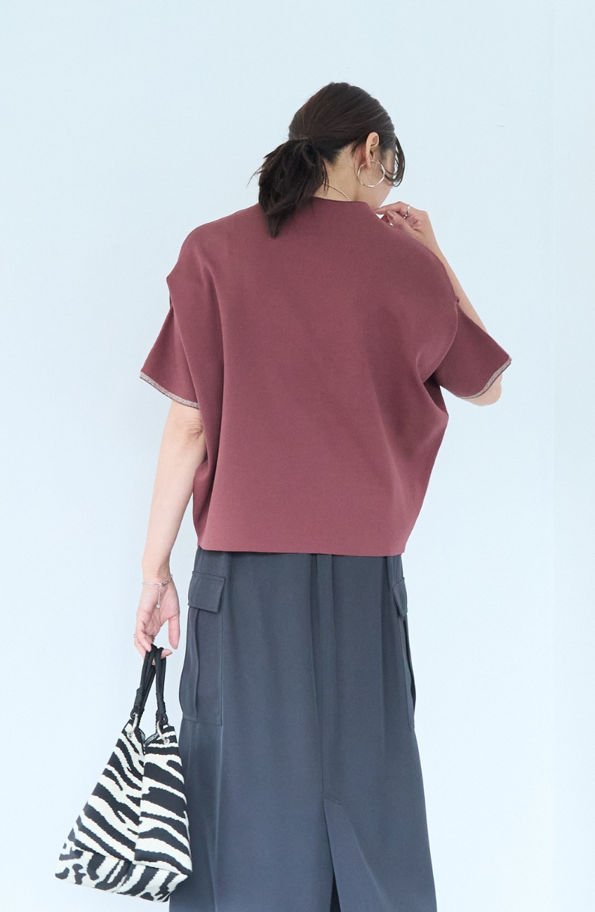 [累計25万枚突破] EC限定　超軽量ラメアップスリーブプルオーバー