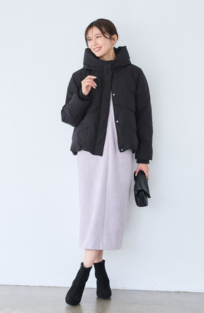 スエード2WAYジップジャンスカ