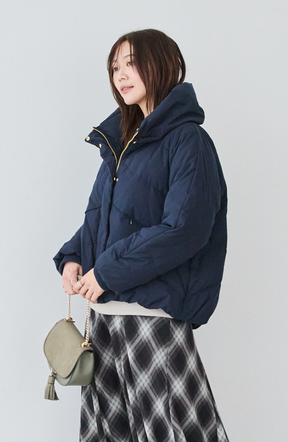 EC限定　ストレッチカシュネックピュアダウン