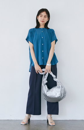 エナメルフリルショルダーBag