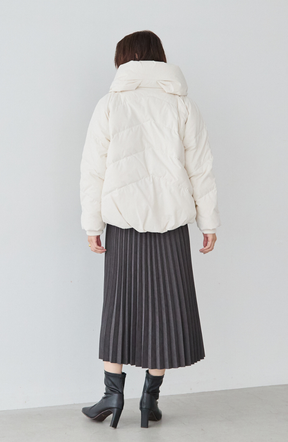 ピーチアコーディオンプリーツスカート