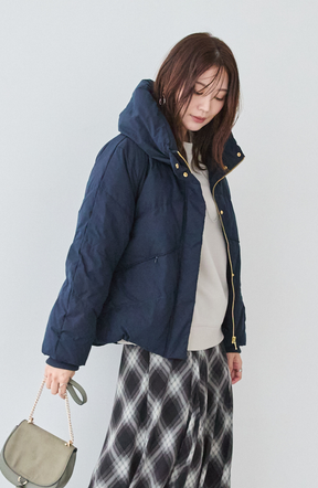 EC限定　ストレッチカシュネックピュアダウン