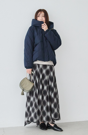 EC限定　ストレッチカシュネックピュアダウン