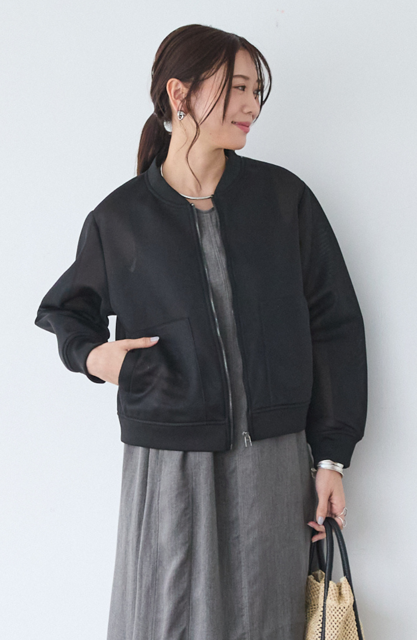 シアーダンボールブルゾン