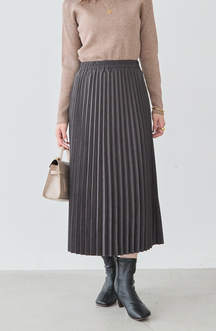 ピーチアコーディオンプリーツスカート