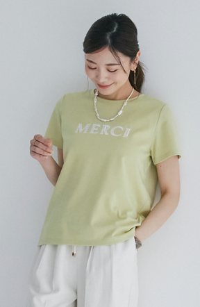 EC限定　Premium Cool Smooth 刺繍ロゴプリントT