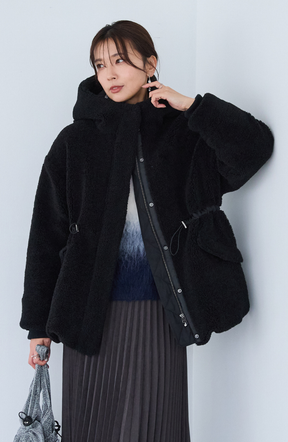 ボアドロストモッズコート