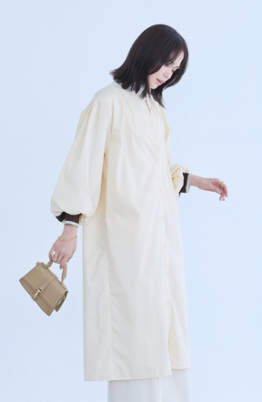 EC限定　バックヨークテープシャツワンピース