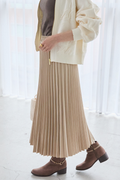 ピーチアコーディオンプリーツスカート