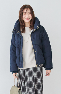 EC限定　ストレッチカシュネックピュアダウン