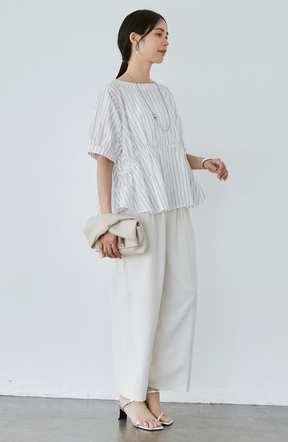 スムースレザーツイストクラッチBag