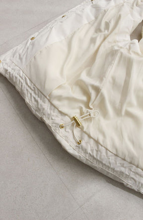 エアリーフードピュアダウンベスト