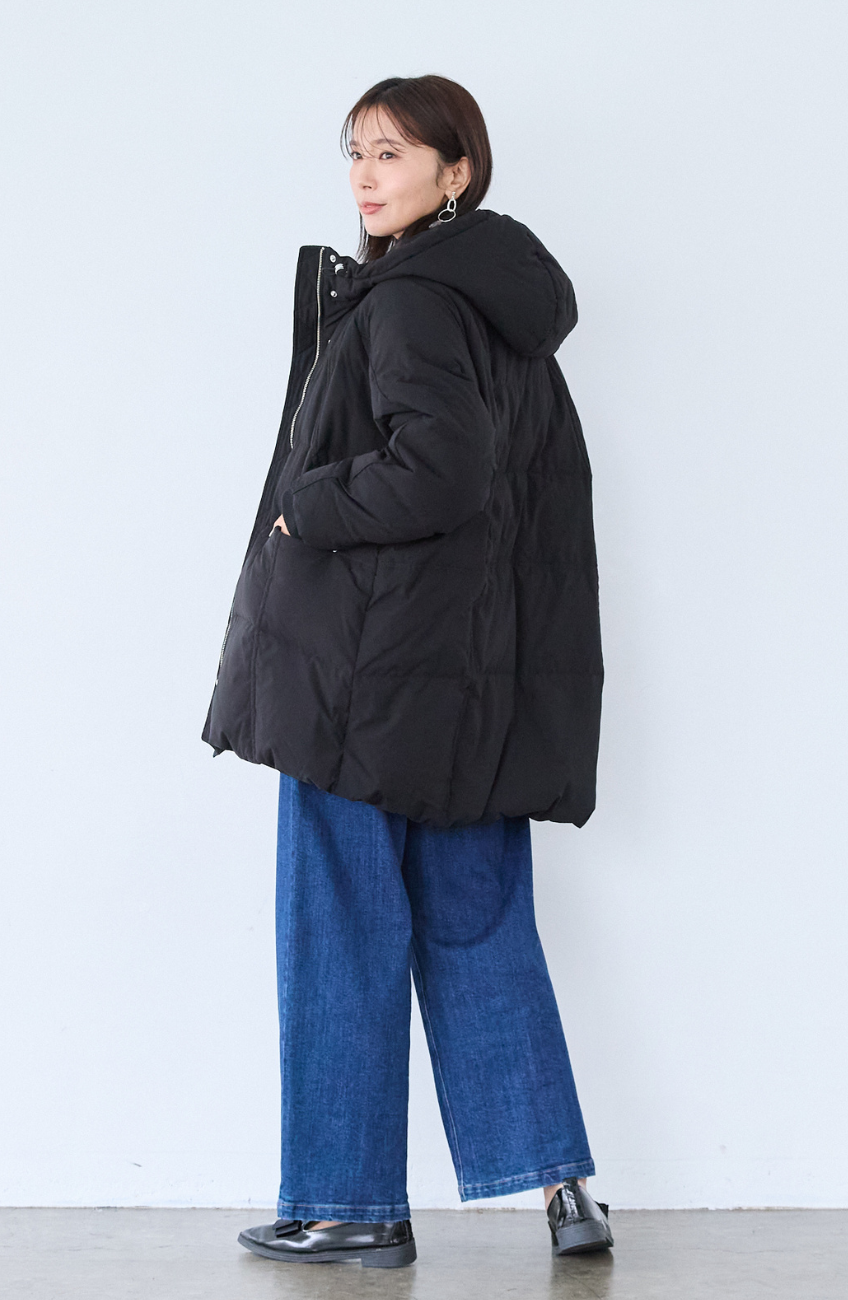 ストレッチフードミドルピュアダウン