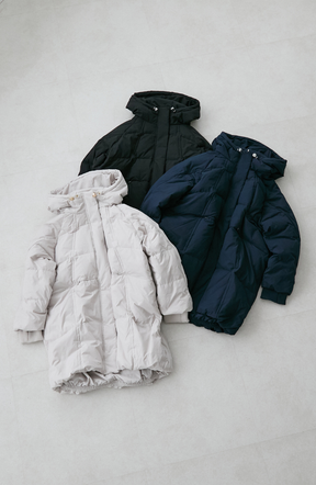 [cahoさんコラボ] ストレッチフードミドルピュアダウン