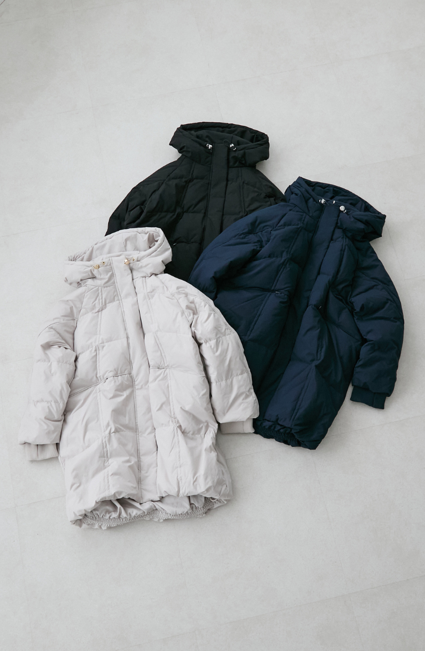 [cahoさんコラボ] ストレッチフードミドルピュアダウン