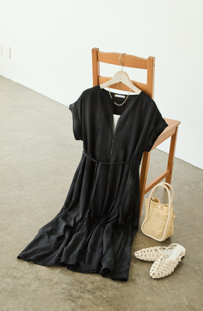 [cahoさんコラボ] Hand Madeブラストデニムワンピース