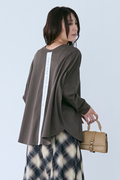 Breeze Cotton 2WAYバックロゴプルオーバー